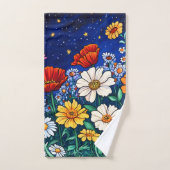 Bloemenmix Bad Handdoek (Handdoek)