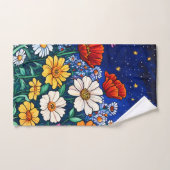 Bloemenmix Bad Handdoek (Handdoek)