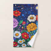 Bloemenmix Bad Handdoek (Handdoek)