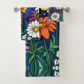 Bloemenmix Bad Handdoek (Insitu)