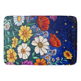 Bloemenmix Badmat