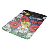 Bloemenmix Badmat (Gekanteld)