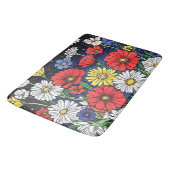 Bloemenmix Badmat (Gekanteld)