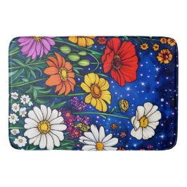 Bloemenmix Badmat