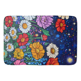Bloemenmix Badmat