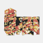 Bloemenmix Kimono patroon Bedankdoosjes (Uitgevouwen)