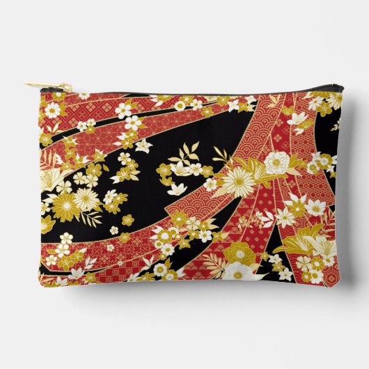 Bloemenmix Kimono patroon Etui (Voorkant)