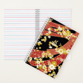 Bloemenmix Kimono patroon Notitieboek (Binnen)