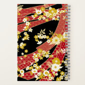 Bloemenmix Kimono patroon Notitieboek (Achterkant)