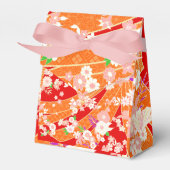 Bloemenmix Kimono Pattern Spring Bedankdoosjes (Voorkant Zijde)