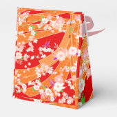 Bloemenmix Kimono Pattern Spring Bedankdoosjes (Achterkant)