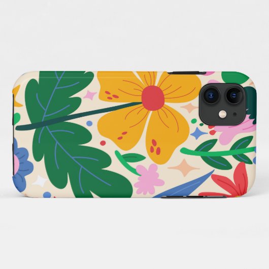 bloemenmixtape Case-Mate iPhone case (Achterkant (horizontaal))