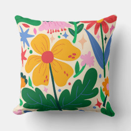 bloemenmixtape kussen