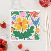 bloemenmixtape servet (Insitu)