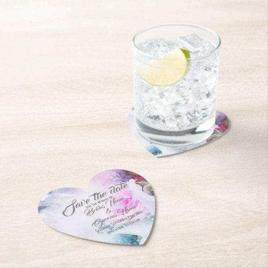 bloemenmodern Save the Date Kartonnen Onderzetters (Insitu)