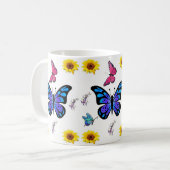 Bloemenmok Koffiemok (Voorkant links)
