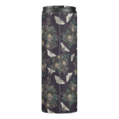 Bloemenmot vlinderpatroon thermosbeker (Achterkant)