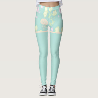 bloemenmotief leggings