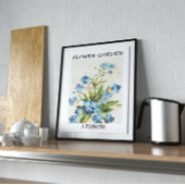 Bloemenmuur Art Decor Canvas Afdruk