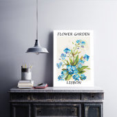 Bloemenmuur Art Decor Canvas Afdruk