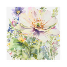 Bloemenmuur hangen.