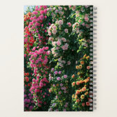 bloemenmuur notitieboek (Achterkant)