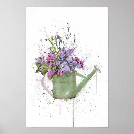 Bloemenneuscan Poster (Voorkant)