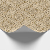 Bloemennostalgie: klassieke achtergrond. cadeaupapier (Hoek)