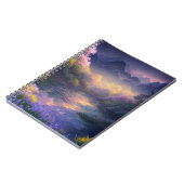 Bloemenoase van het charmante moeras notitieboek (Linkerzijde)