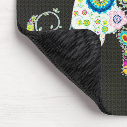 Bloemenolifant - Diamond Studs Horizontaal Muismat (Hoek)