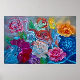 Bloemenonderzoek 1 poster