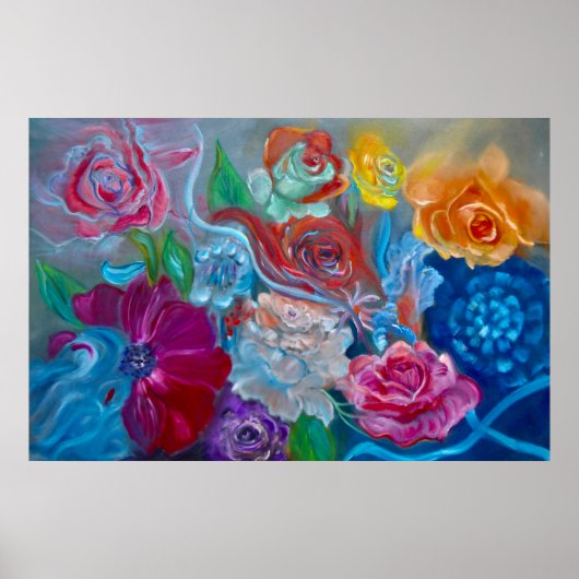 Bloemenonderzoek 1 poster (Voorkant)