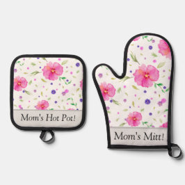  Bloemenoven Mitt & Pot Holder Set