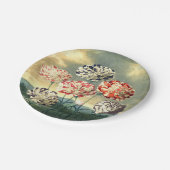  bloemenpapier Borden Papieren Bordje (Gekanteld)