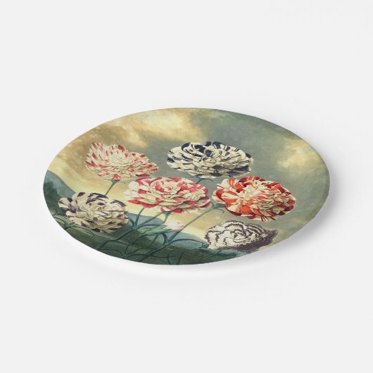  bloemenpapier Borden Papieren Bordje (Gekanteld)