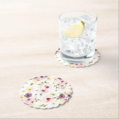  bloemenpapier Onderzetters – Elegante tafel deco (Insitu)