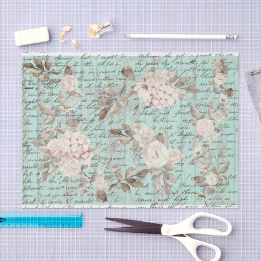  bloemenpapier tissuepapier (Craft)