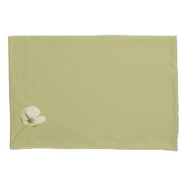 Bloemenparadijs groene bloem B pair hoesjes Kussensloop