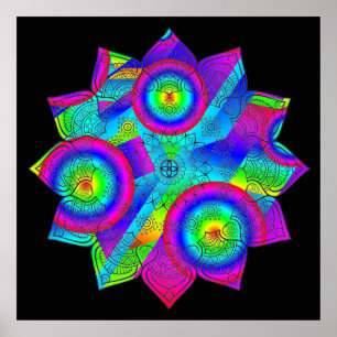 Bloemenparadijs Poster