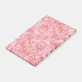 Bloemenpatroon 14 post-it® notes (Schuin)
