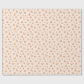 Bloemenpatroon Cadeaupapier (Vlak)