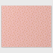 Bloemenpatroon Cadeaupapier (Vlak)