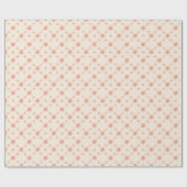 Bloemenpatroon Cadeaupapier (Vlak)