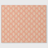 Bloemenpatroon Cadeaupapier (Vlak)