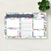  Bloemenpatroon Dagelijkse Planner Post-it® Notes (Kantoor)