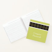 Bloemenpatroon Detailing Notitieboek (Binnen)