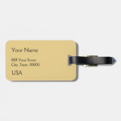 Bloemenpatroon door William Morris - Bagagelabels (Achterkant horizontaal)