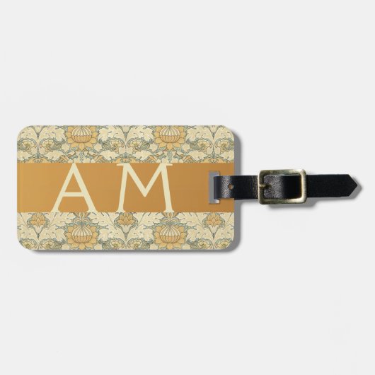 Bloemenpatroon door William Morris - Bagagelabels (Voorkant horizontaal)