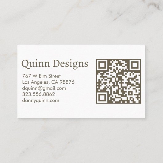 Bloemenpatroon Elegante Botanische Orde Dank u Visitekaartje (Achterkant)