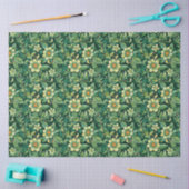 Bloemenpatroon Emerald Green Vines Decoupage Tissuepapier (Craft)